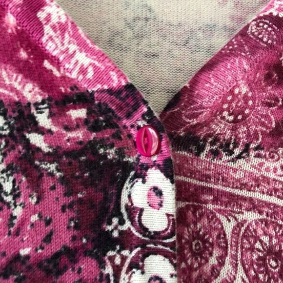 Christopher & Banks Pink Button Down Cardigan - Picture 3 of 6